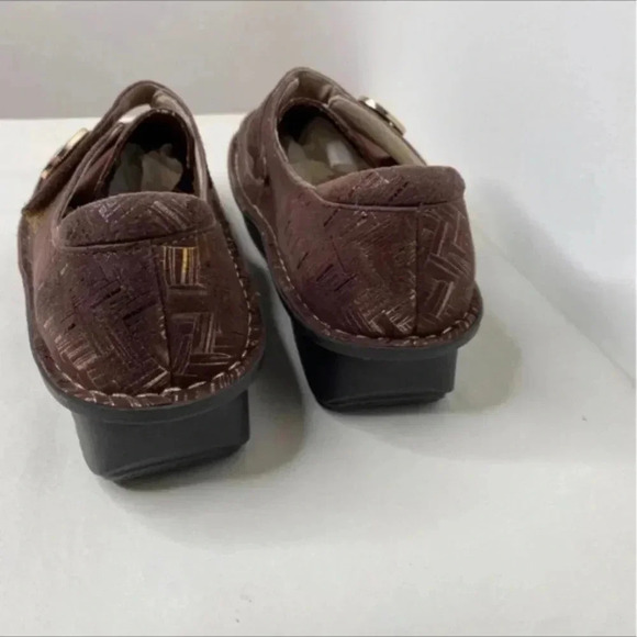 Alegria PG Lite Dream Fit Den 589 Brown Slip On Comfort Shoes - Picture 9 of 9